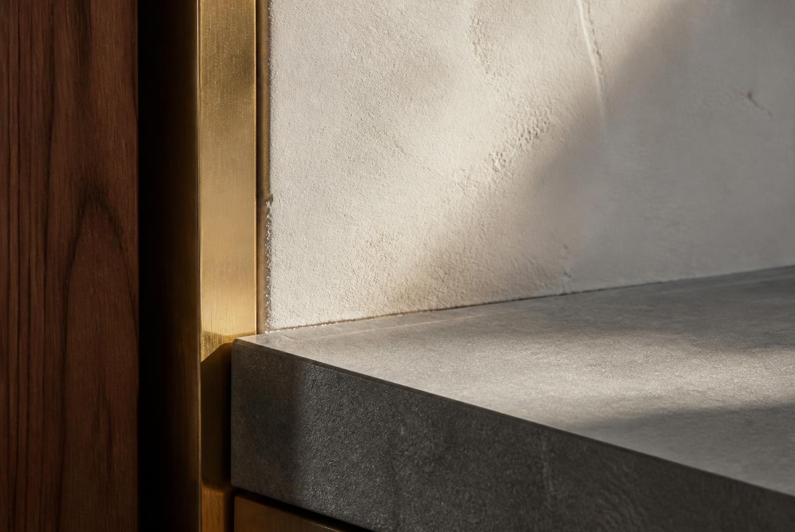 Material study — stone, lime and timber