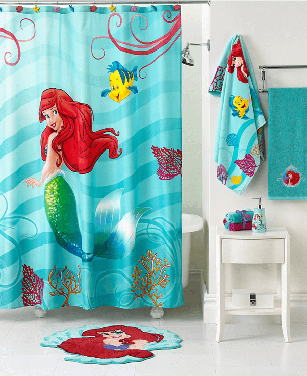 Underwater-themed bathroom